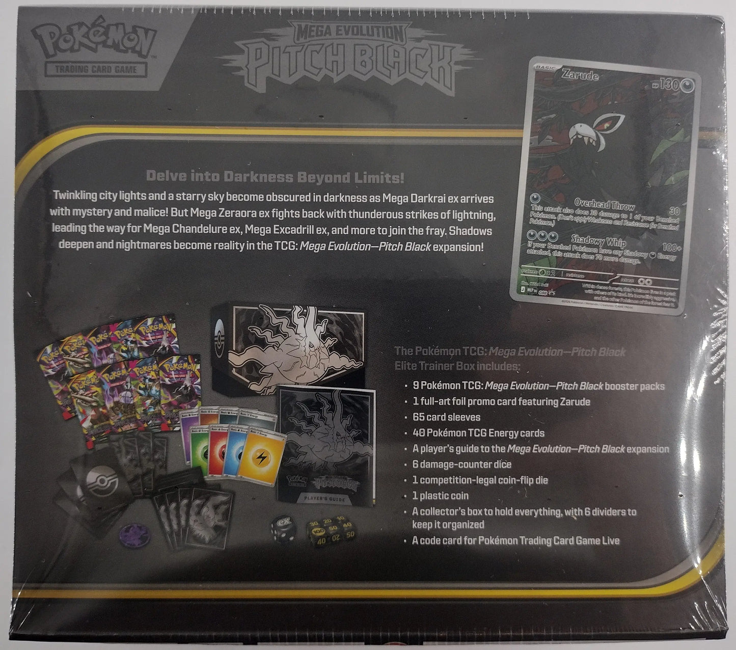 Pokemon Pitch black Elite trainer box