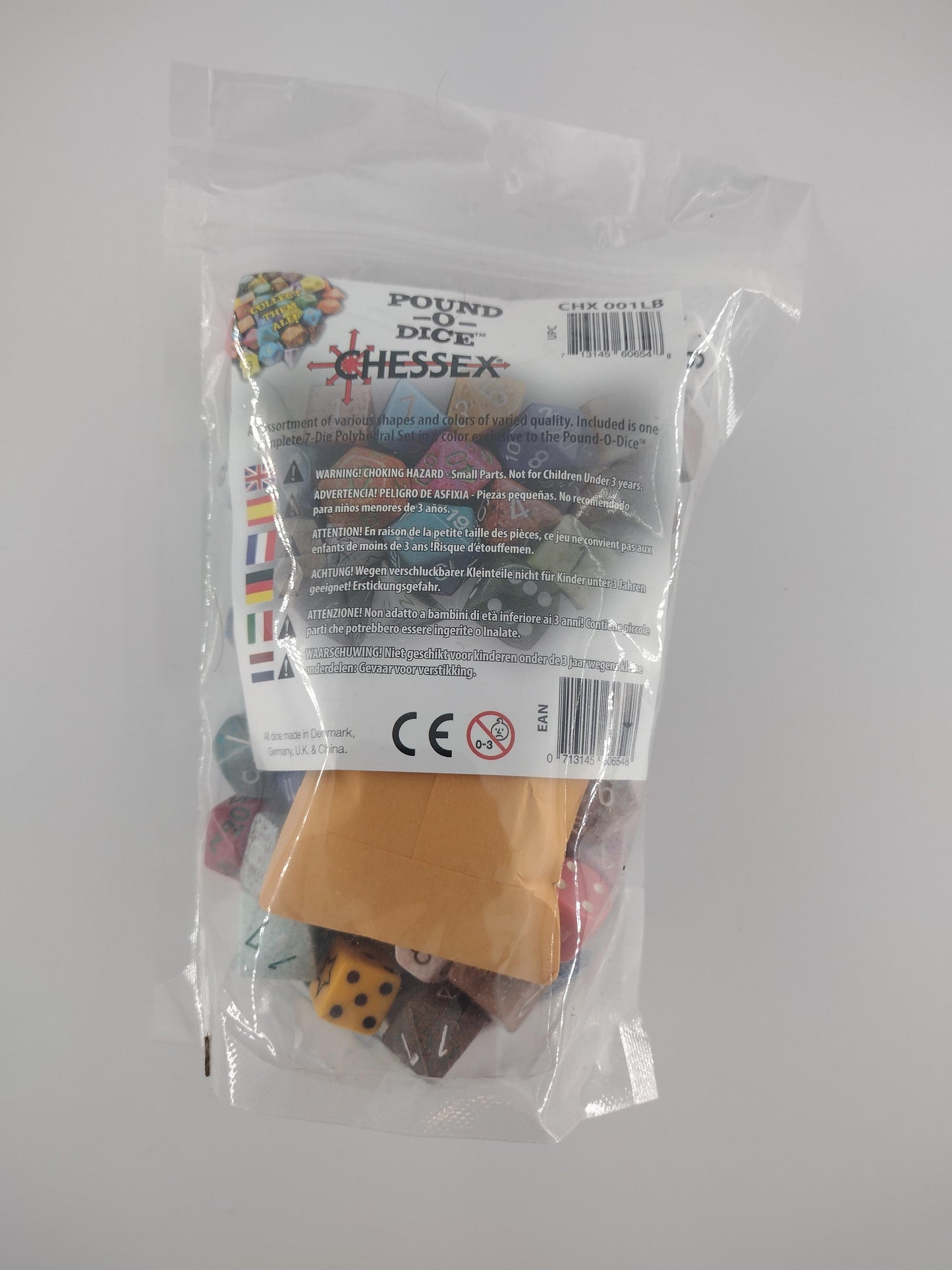 Chessex Pound-O-Dice Assorted Bag