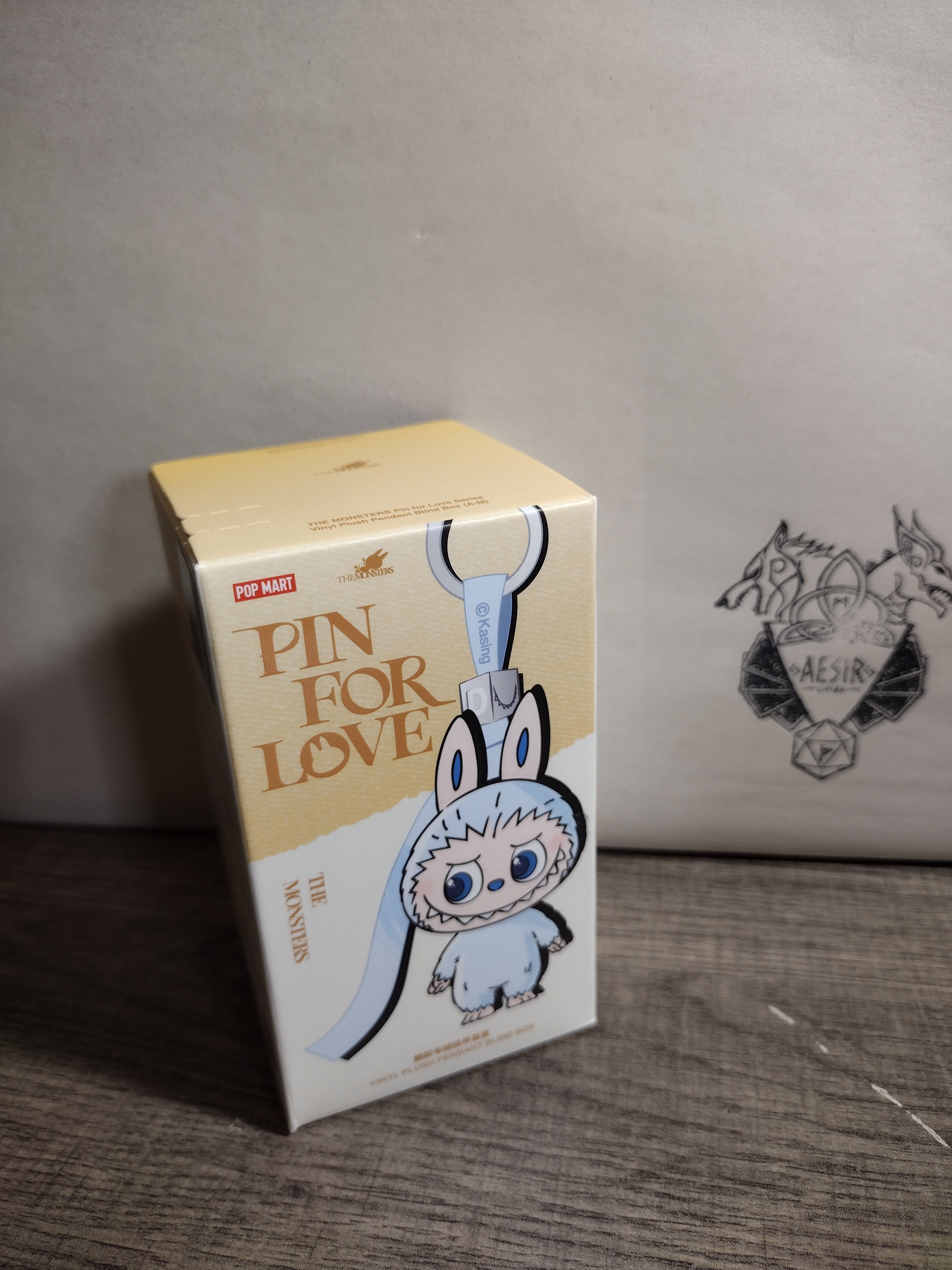 ⭐️ ありさ⭐️pin for love A&M&R THE MONSTERS Pin for Love Series- Letter Pendant Blind Box (A-M