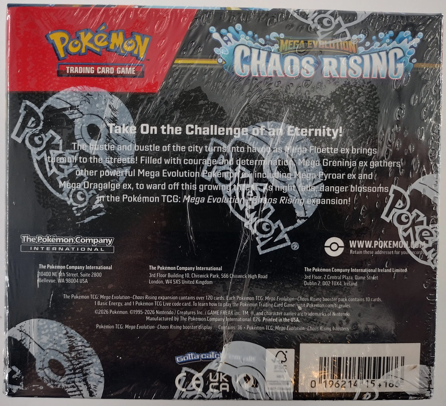Pokemon Choas rising Booster box