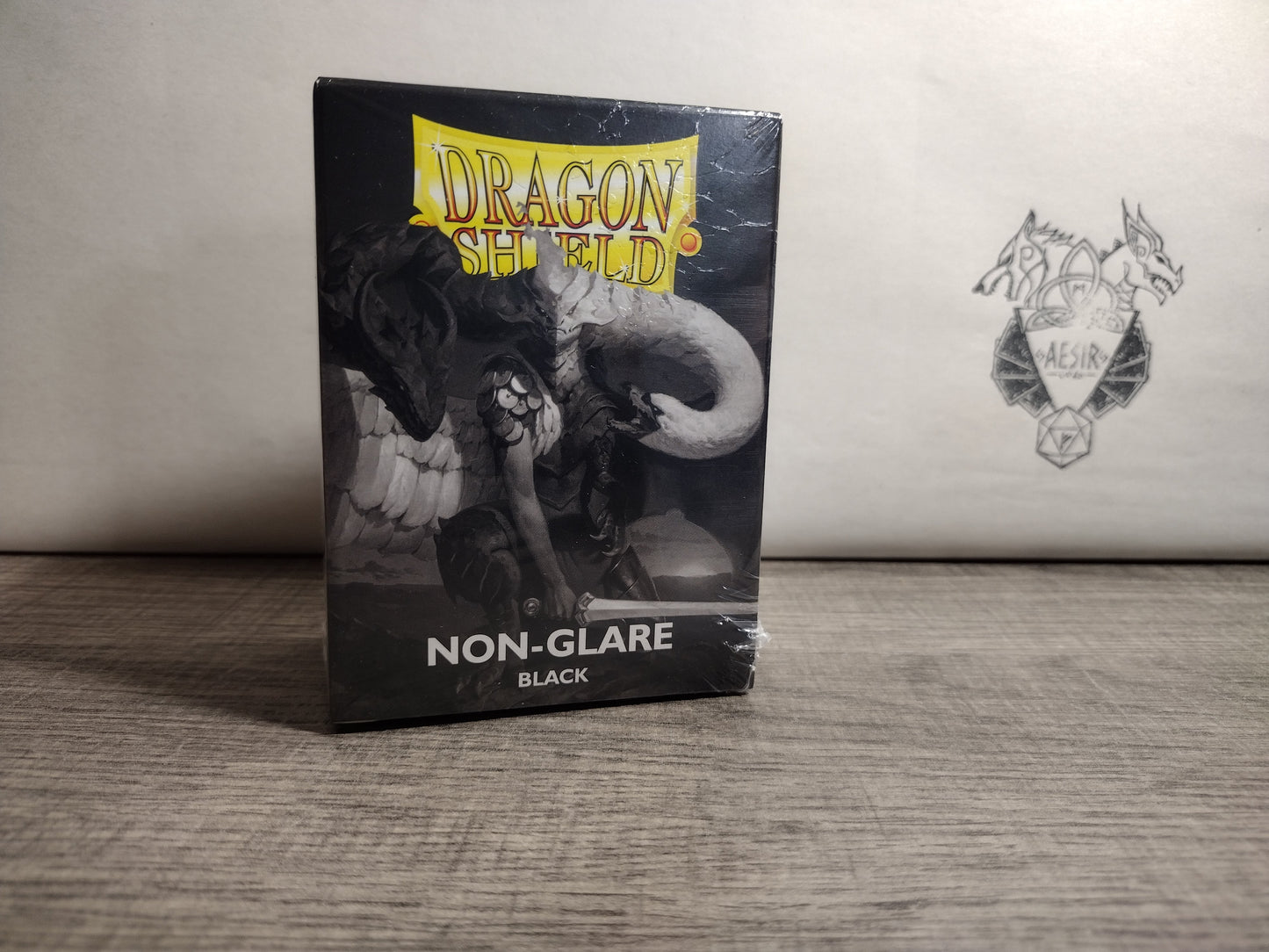Dragon Shield Non-Glare Black Matte Card Sleeves – 100ct
