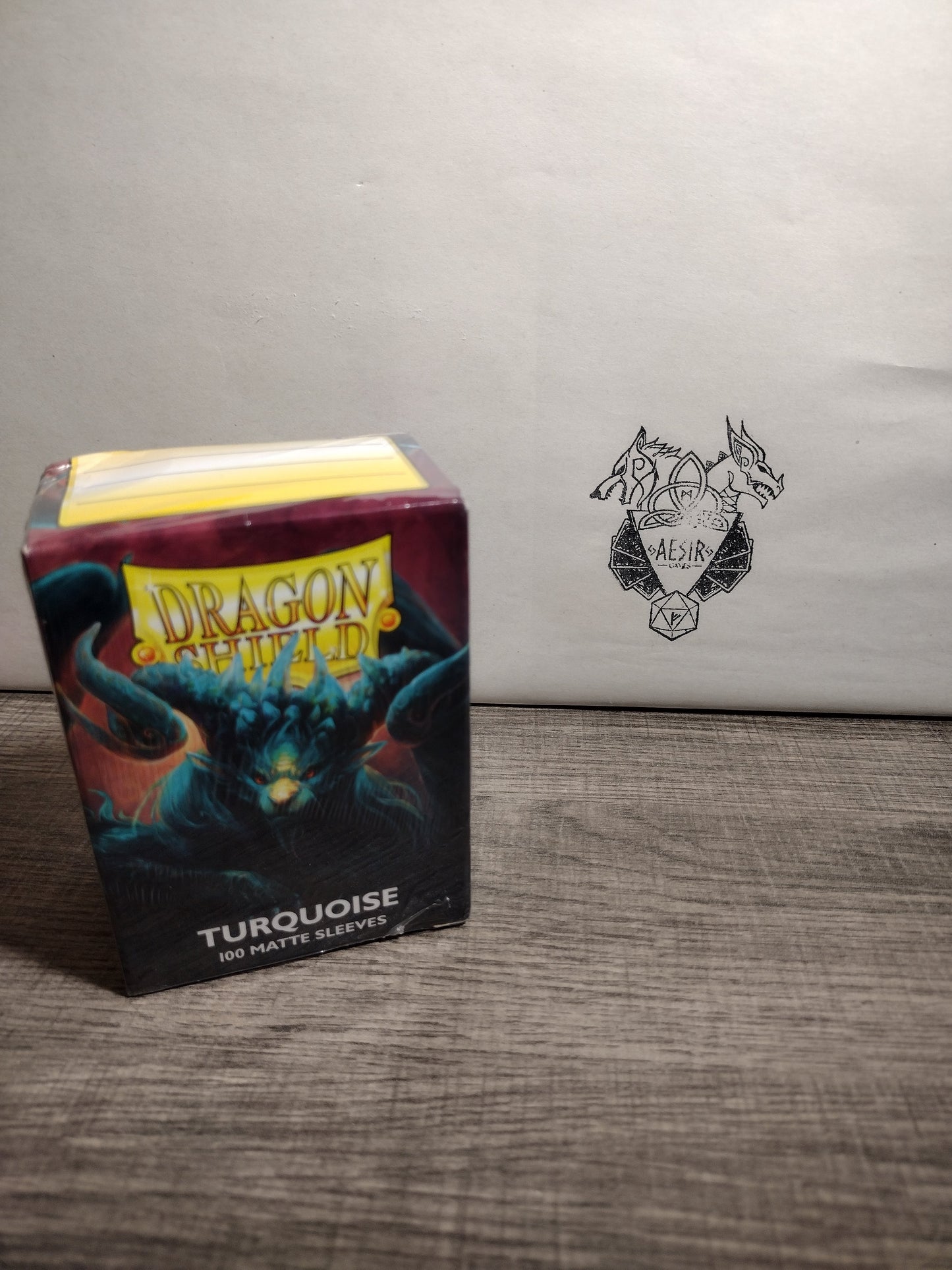 Dragon Shield Turquoise Matte Card Sleeves – 100ct