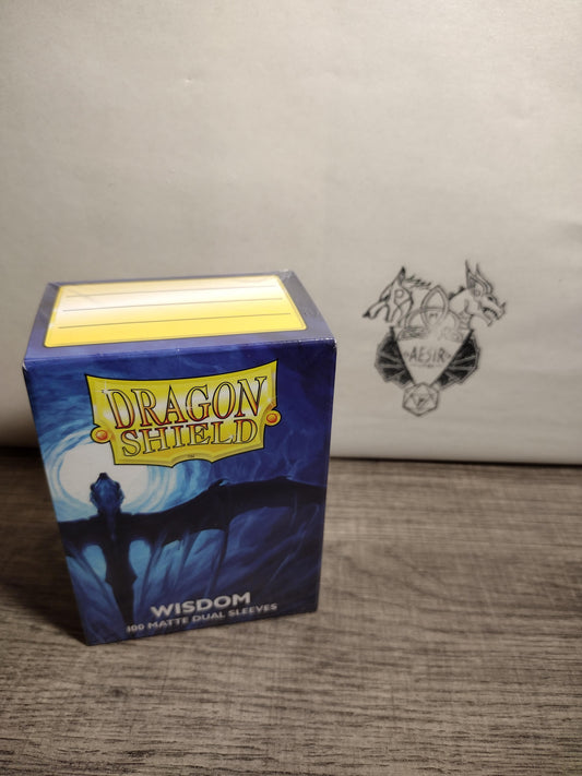 Dragon Shield Matte Dual Wisdom Card Sleeves – 100ct
