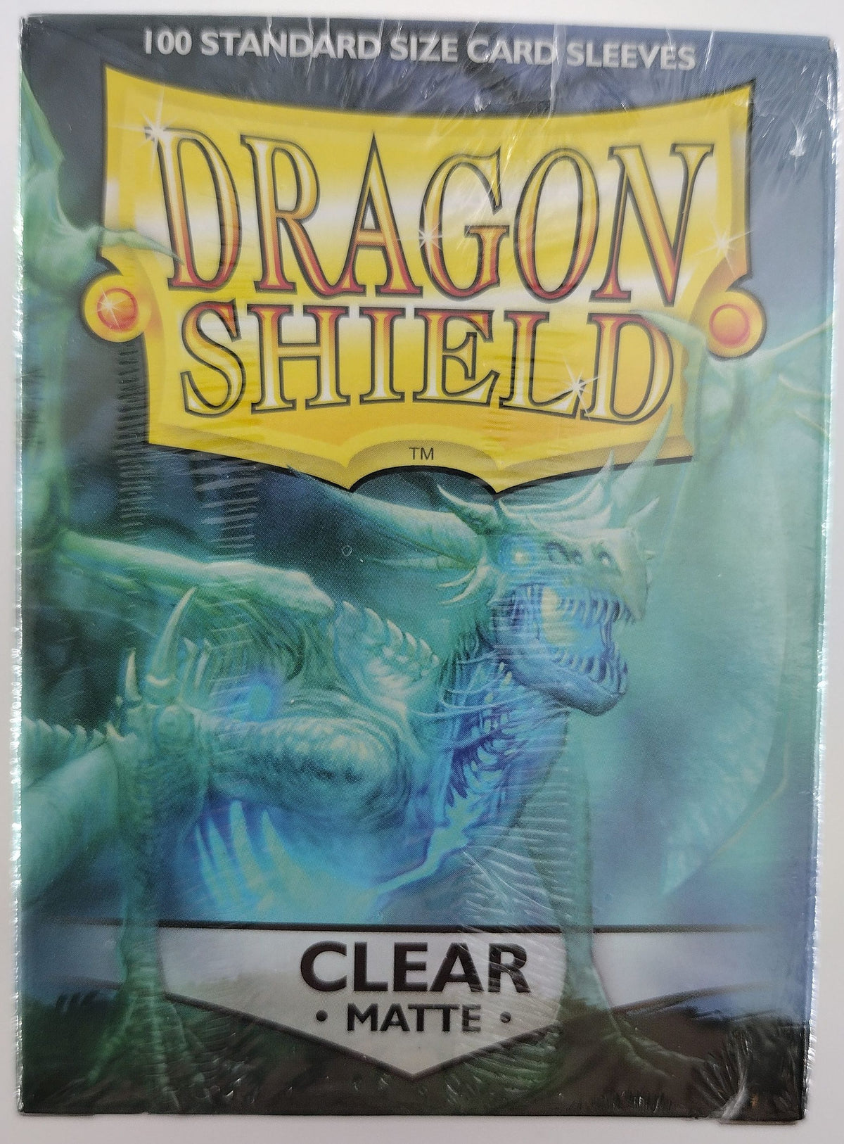 Dragon Shield Matte Clear Card Sleeves – 100ct