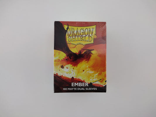 Dragon Shield Matte Dual Ember Card Sleeves – 100ct