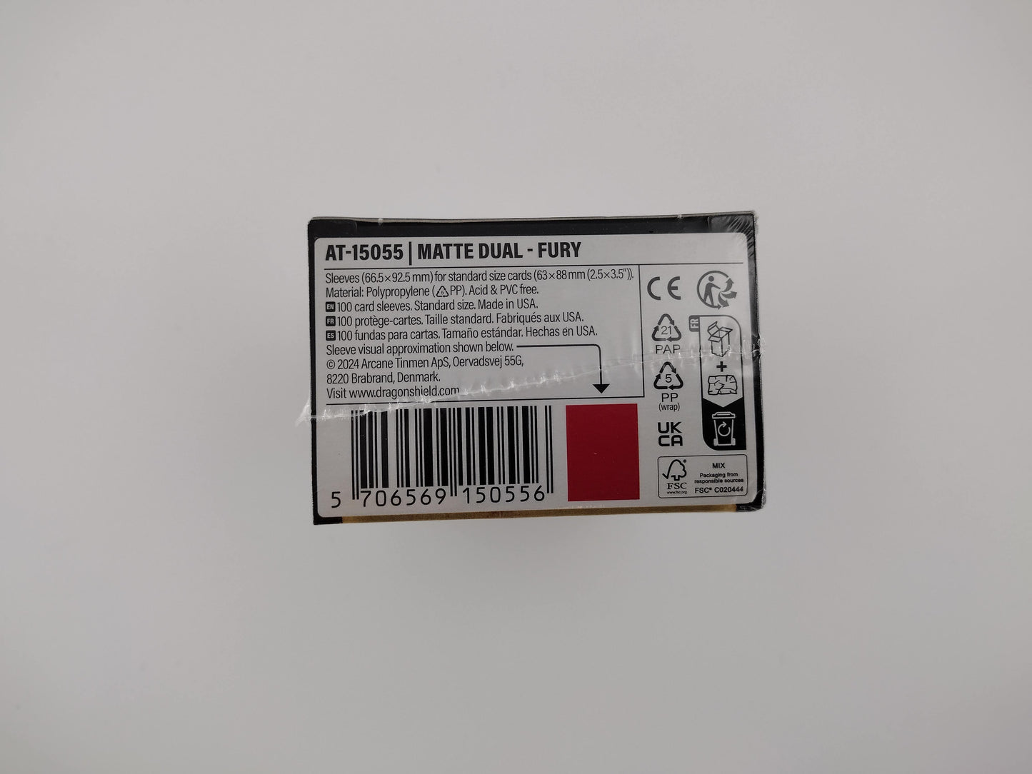 Dragon Shield Matte Dual Fury Card Sleeves – 100ct