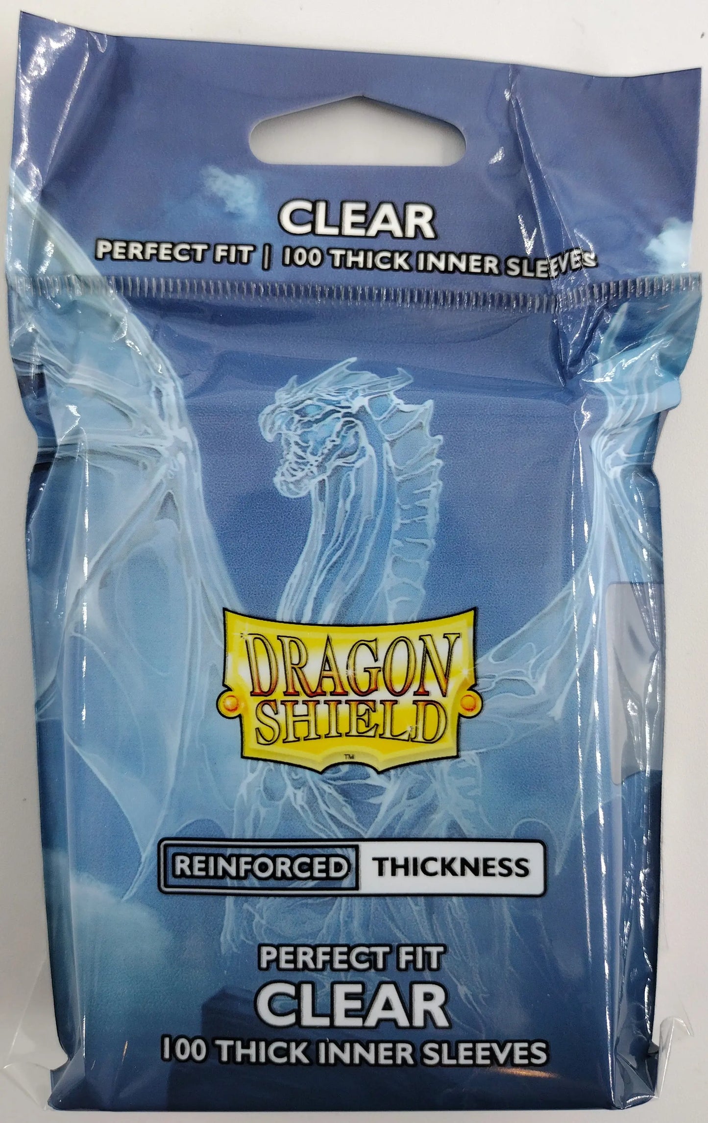 Dragon Shield Perfect Fit Thick Inner Sleeves – Clear 100ct