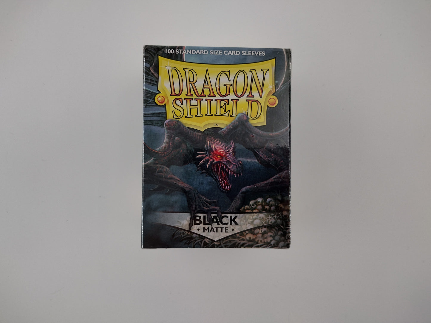 Dragon Shield Matte Black Card Sleeves – 100ct
