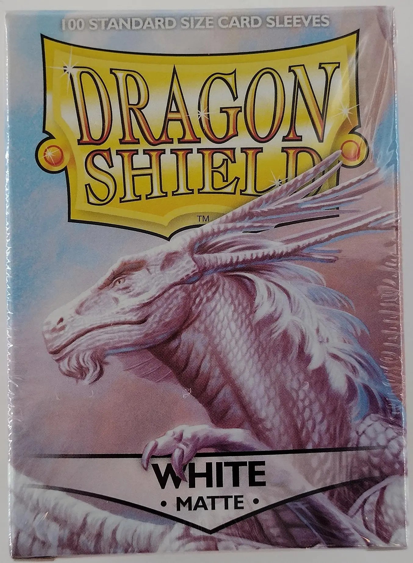Dragon Shield Matte White Card Sleeves – 100ct