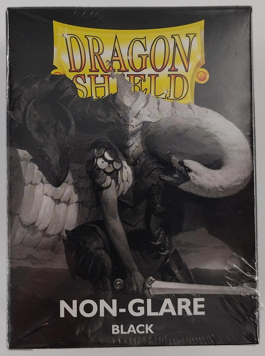 Dragon Shield Matte Non-Glare Black Card Sleeves – 100ct