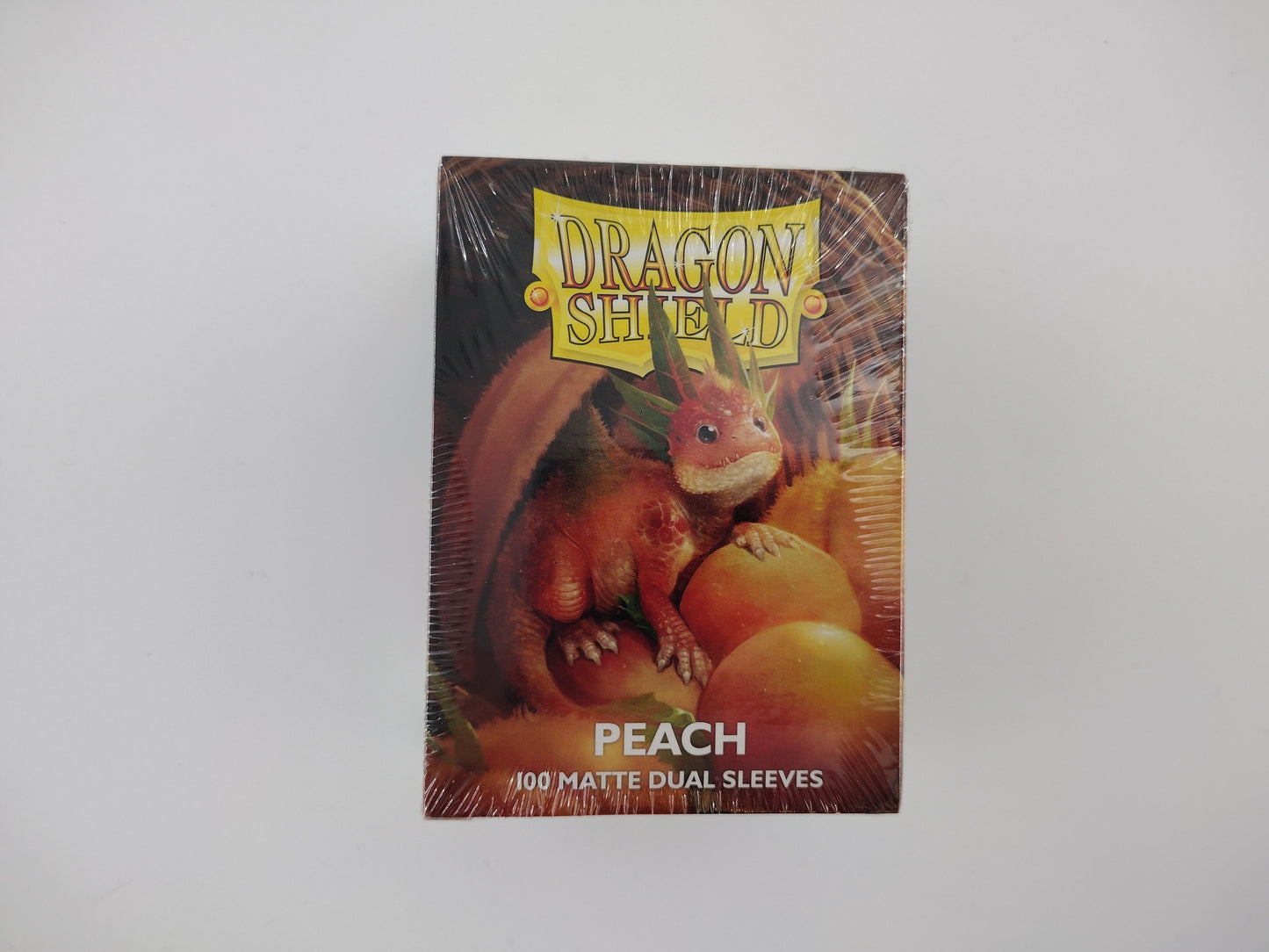 Dragon Shield Dual Matte Peach Card Sleeves – 100ct