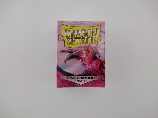 Dragon Shield Matte Pink diamond Card Sleeves – 100ct