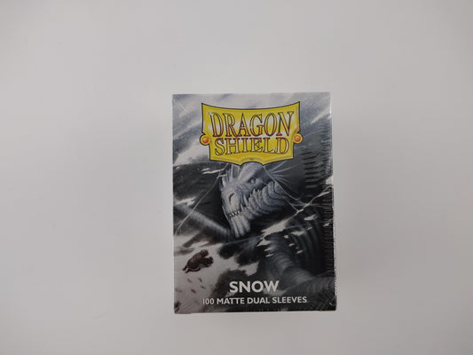 Dragon Shield Matte Dual Snow Card Sleeves – 100ct