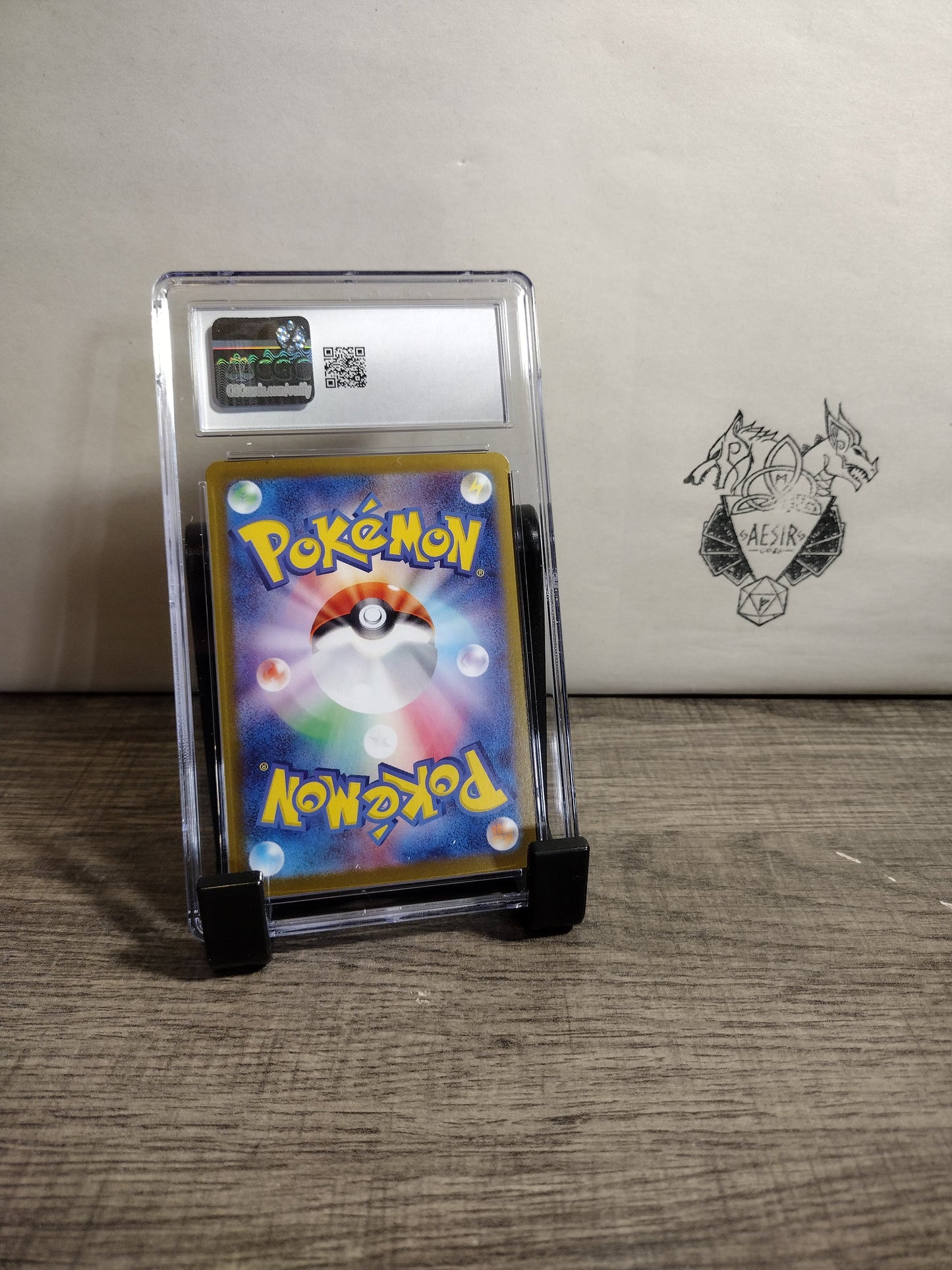 Pokemon terastal festival 059/187 Alakazam poke ball holo CGC 10
