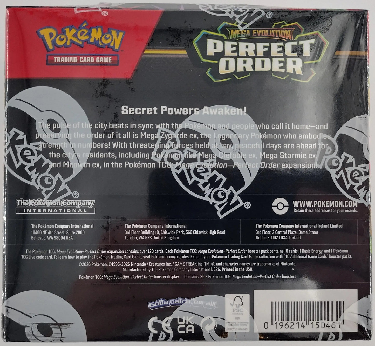 Pokemon Pitch black Booster box