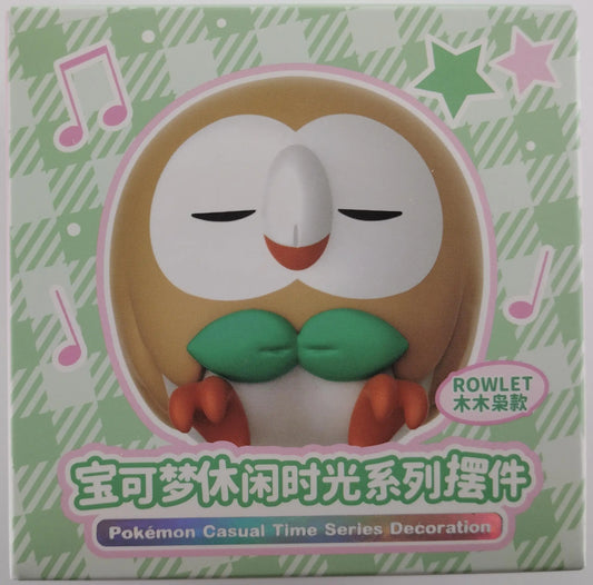 Pokémon Leisure Time Series – Rowlet Figure