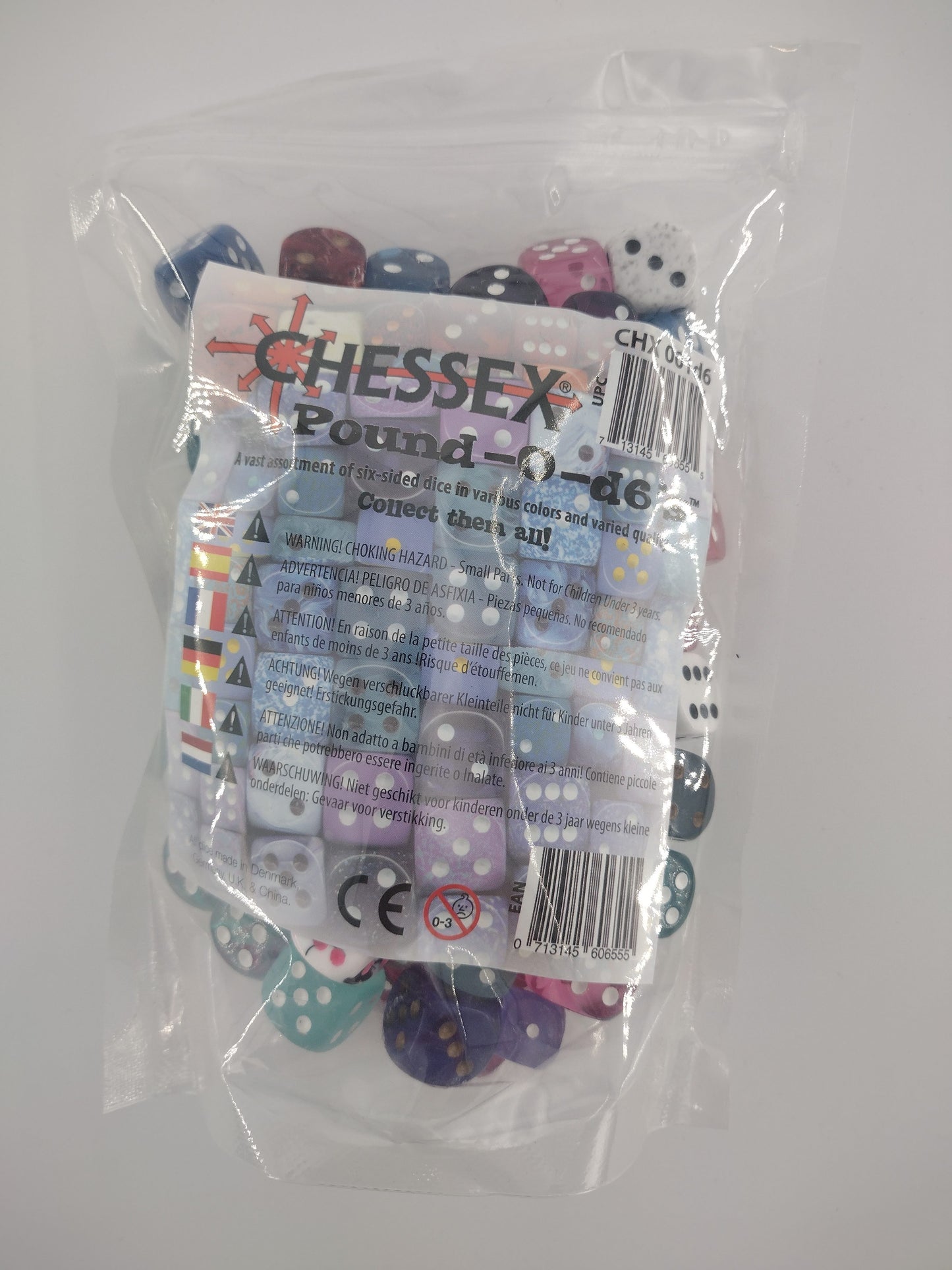 Chessex Pound-O-D6 Bag (Assorted d6 Dice)