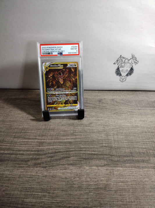 Pokemon giratina vstar PSA 8 crown zenith GG69